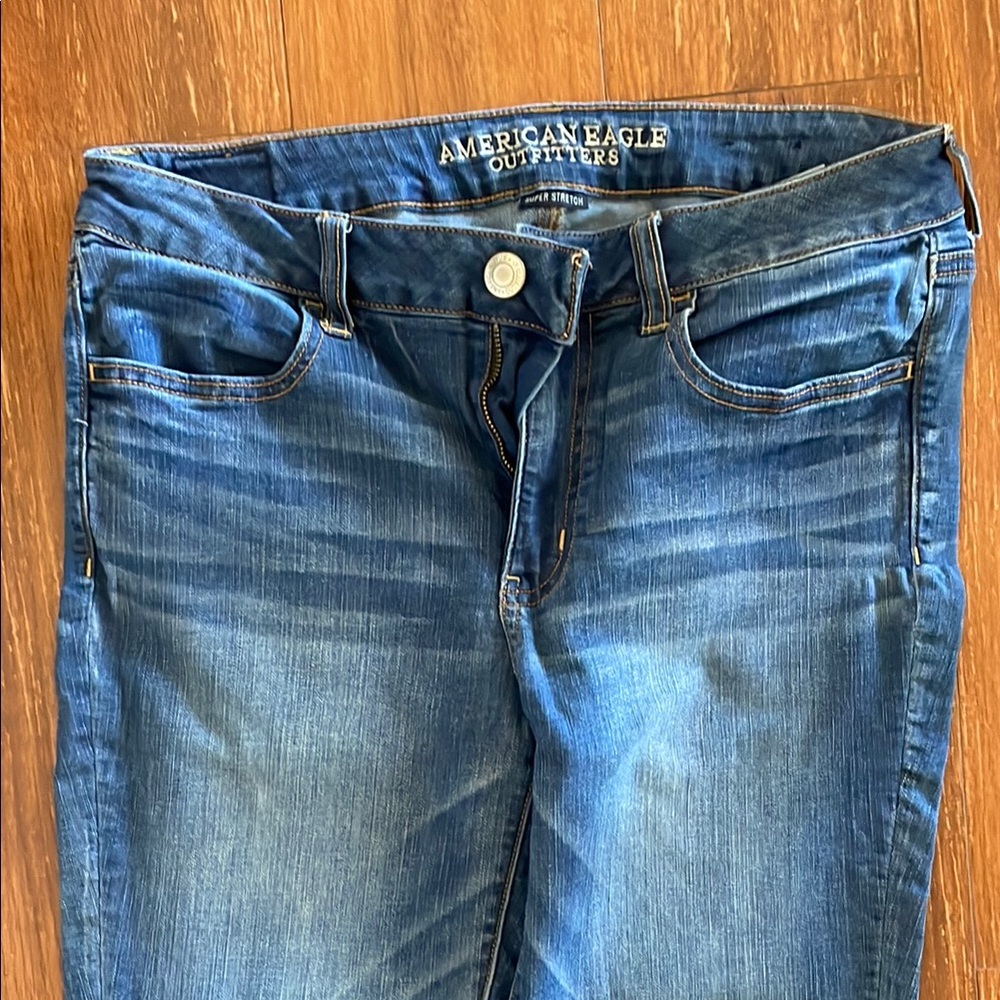 American Eagle Outfitters Women's Blue Jeans
